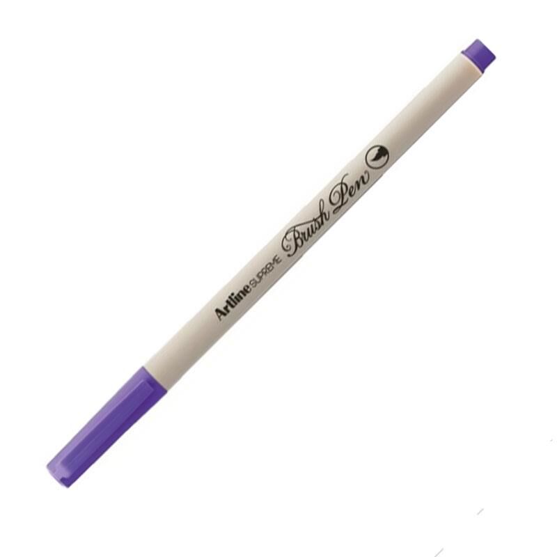 Artline Supreme Brush Uçlu Kalem Fosforlu Mor Lv-a-epfs-f Brı Purple
