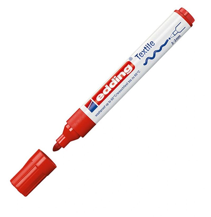 Edding T-shırt Kalemi Kırmızı (e-4500) Ed450002