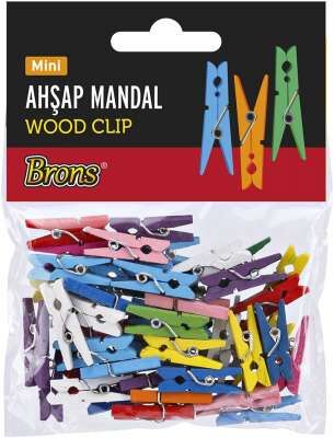 Brons Ahsap Mandal Renkli Mini Br-908 Br-908