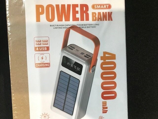 Solar Energy Nf102 40.000 Mah Powerbank 4usb Güneş Enerji Panelli Digital Gösterge