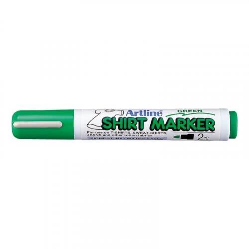 Artline Shirt Marker Tişört Markörü Uç:2,0mm Yeşil Lv-a-ekt-2 Green