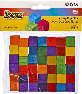 Brons Küp Blok Renkli Br-919