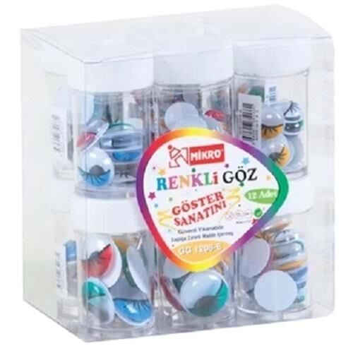Mikro Kirpikli Oynar Göz Renkli Gg-1208-e