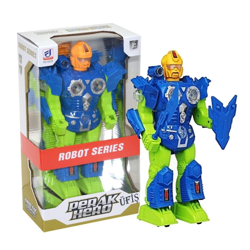 Perak Hero Robot Sesli Işıklı 6009