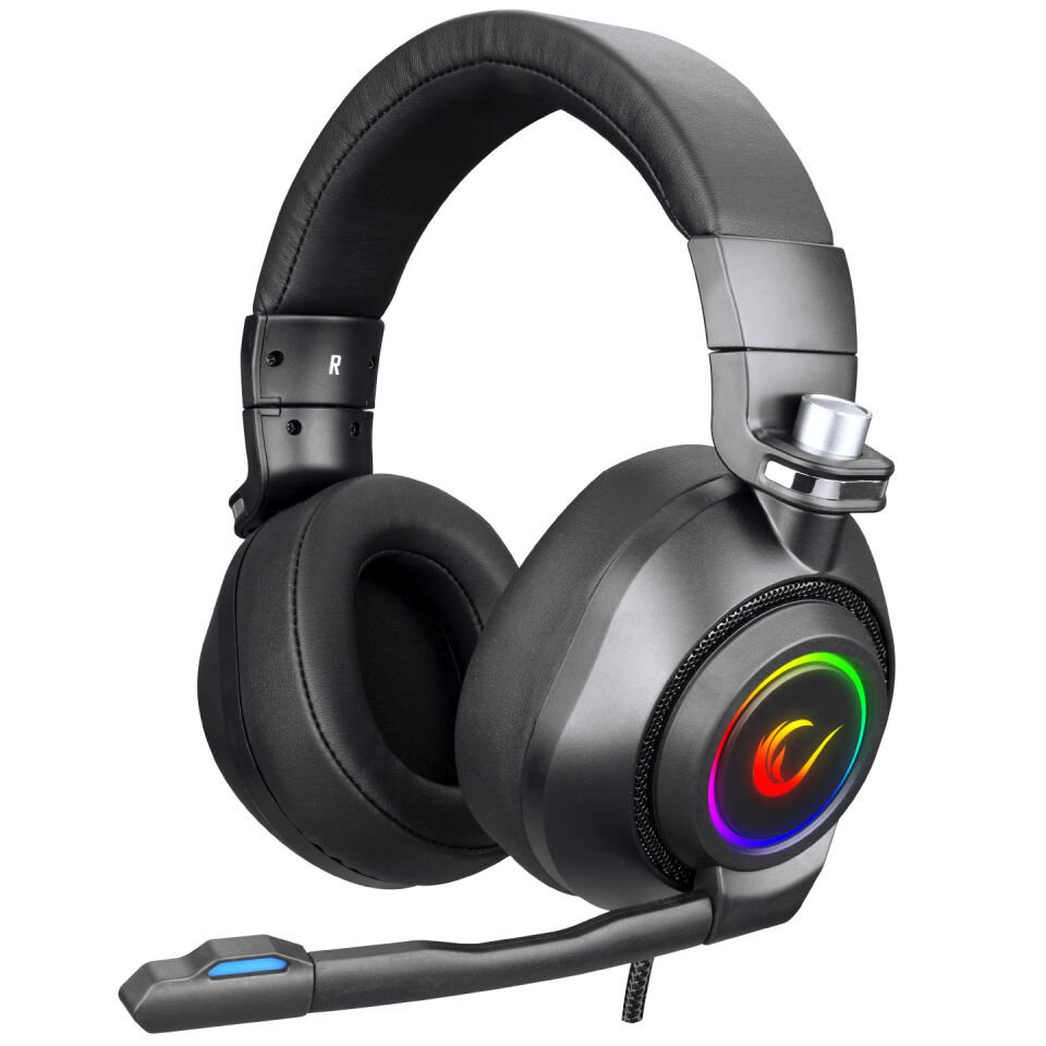 Rampage Rm-k20 Amaze Siyah Usb 7.1 Noice Cancelling Mic Rgb Ledli Gaming Oyuncu Mikrofonlu Kulaklık