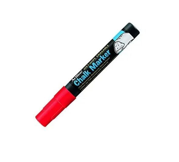 Artline Tebeşir Markörü 2,0 Mm Kırmızı Epw-4