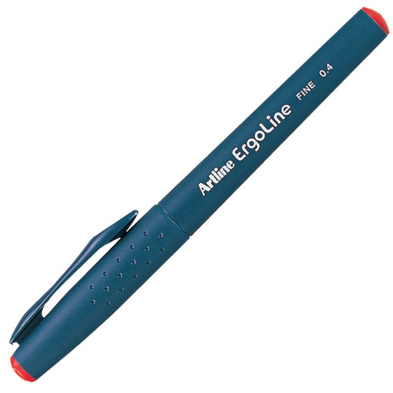 Artline Ergoline 3400 Fine Yazı Kalemi Uç:0,4mm Kırmızı Lv-a-erg-3400 Red