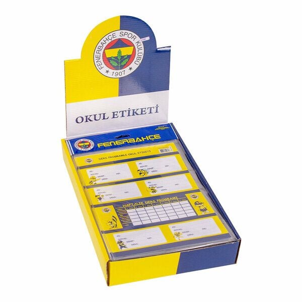 Rubenis Fenerbahçe Okul Etiketi 4 Lü 0232 00.mor Fb Etk11 02310
