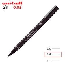 Uniball Pin 0.05 Fine Line Akrilik Uçlu Kalem Siyah Pın005-200