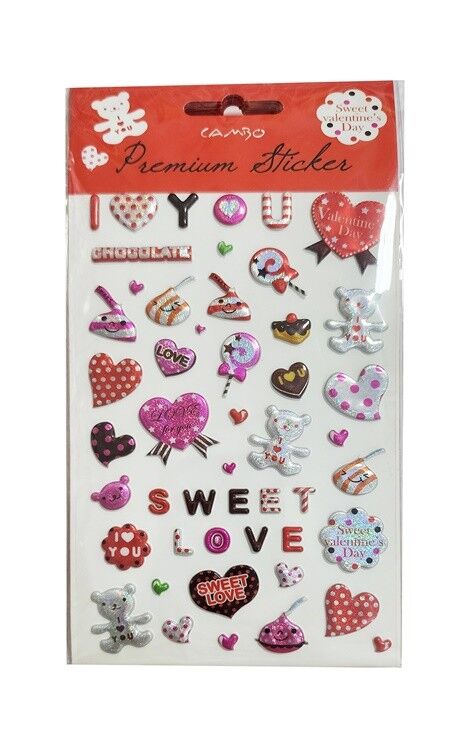 Bu-bu Puf I Love You Stıcker Cas-01-006