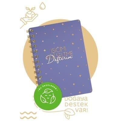Vıctorıa's Journals Işıgımı Yükseltme Defteri 17*24 Sert Kpk. Spr Lila