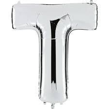 Nedi Party Marty Folyo Harf Balon 40'' Gümüş (t)