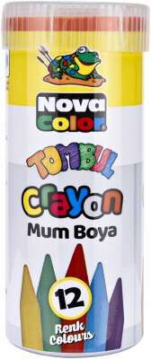 Nova Color Mum Boya Tombul 12'li Tüp Nc-2115
