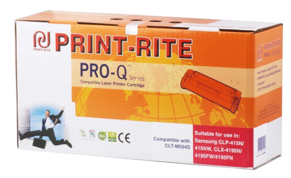 Print-rite Samsung M504 Magenta Kırmızı Muadil Toner 2.500 Sayfa Sl-c1810w Sl-c1860fw