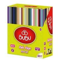 Bu-bu Rulo Keçe 50*100 2mm Karışık Renk Kes001