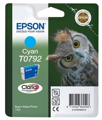 Epson 1400-p50 Cyan Mavi Mürekkep Kartuş T07924020