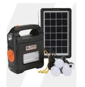 Everton Rt-910bt Güneş Panelli Radyolu 3 Ampullü Çok Amaçlı Solar Fener