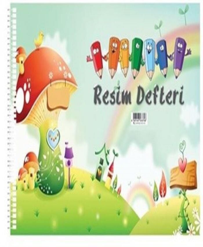Gürpaş Resim Defteri 25x35 Cm 15 Ypr Spiralli 33708