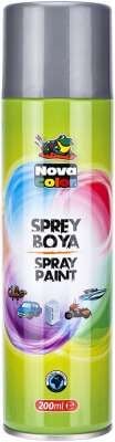 Nova Color Sprey Boya 200 Ml Gümüş Nc-812