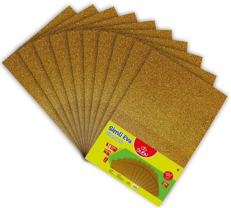 Bu-bu Eva Simli 50x70 Cm Altın Ev0015