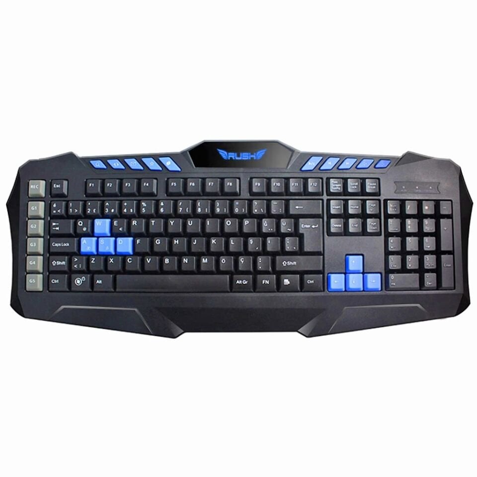 Rush Rk100 Makrolu Multimedia Q Oyun Klavyesi