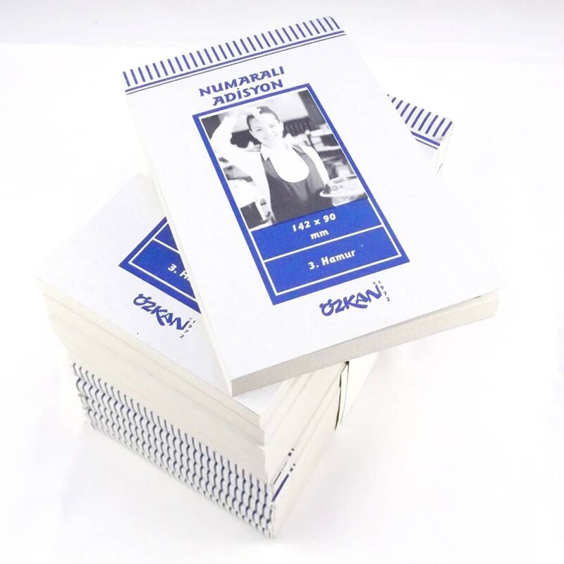 Özkan Adisyon 3. Hamur Numaralı 1 Nüsha G0214