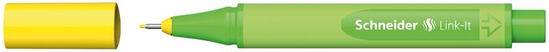 Schneıder Lınk-it Fiber Uçlu Kalem 0,4 Mm Sarı Sct-854