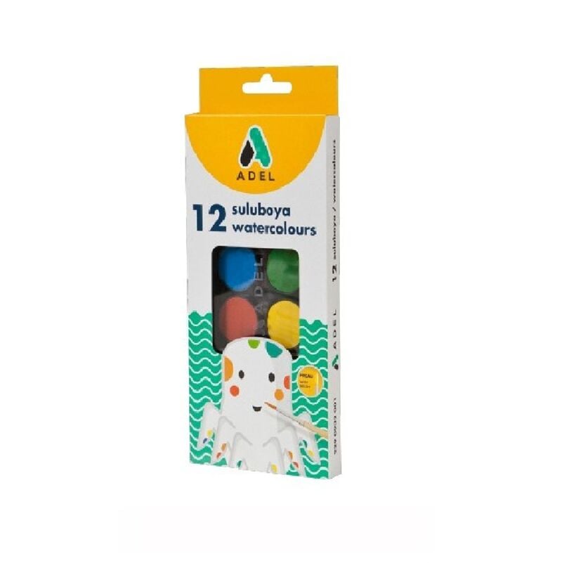 Adel Sulu Boya 12'li 30mm 10401