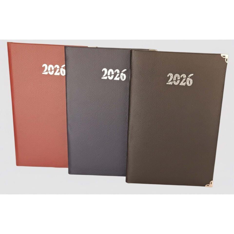 Gözde Suni Deri Ajanda 17x24 Sipralli P1025 (2025)