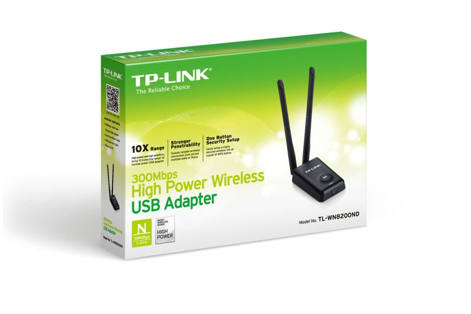 Tp-link Tl-wn8200nd 300 Mbps Çift Antenli Masa Üstü Kablosuz Adaptör