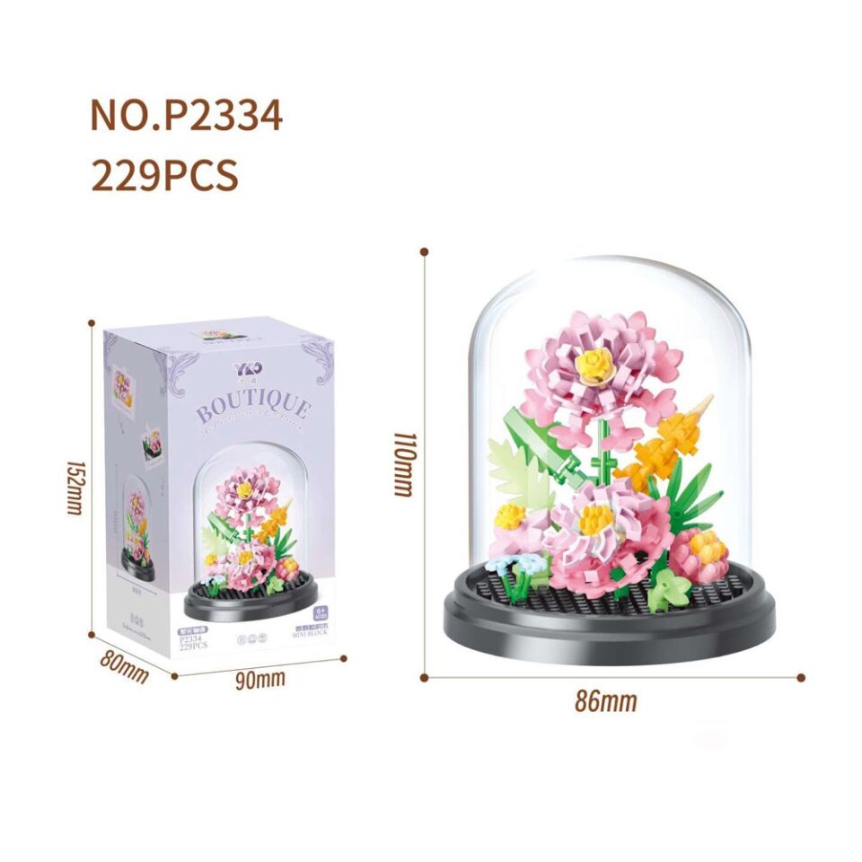 Asya Lego Fanuslu Çiçek Bricks C7725-p2334