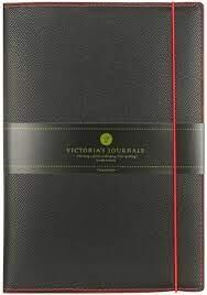 Bufallo İkili Defter 14x20 Cm , 32 Yap. Çizgili+32 Yap. Noktalı Lastikli .değişebilen İç. Siyah