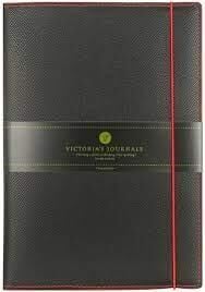 Bufallo İkili Defter 14x20 Cm , 32 Yap. Çizgili+32 Yap. Noktalı Lastikli .değişebilen İç. Siyah