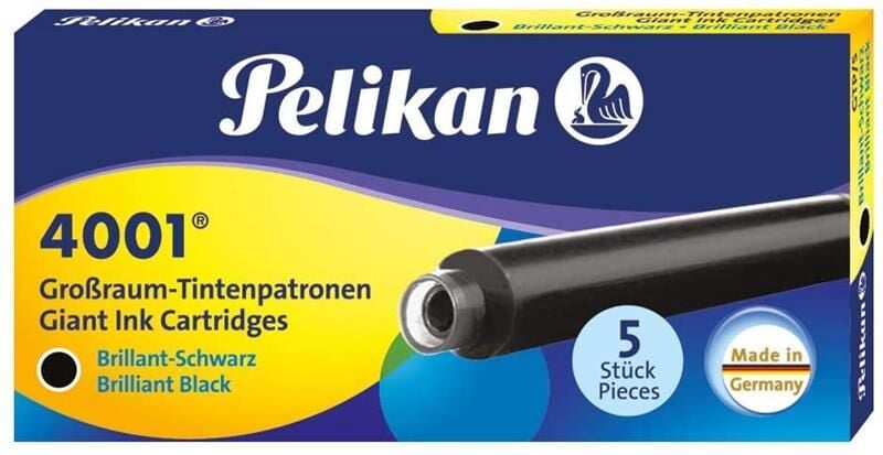 Pelikan Dolma Kalem Kartuşu 5li Büyük Siyah P-310615