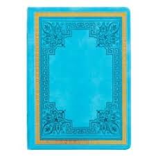 Victorias Journals 8681 Vintage Old Book Defter 14*20 Cm. 80 Gr. 160 Yap. Çiz. Turkuaz