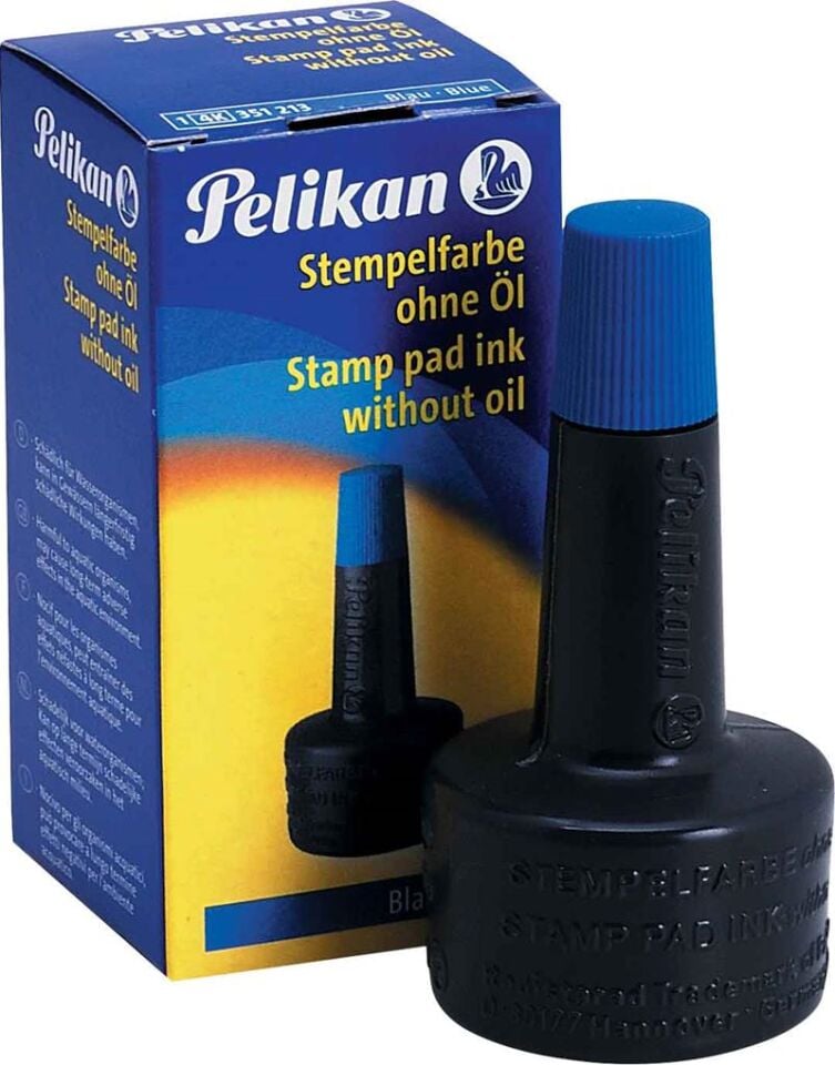 Pelikan Istampa Mürekkebi 28 Ml Mavi P-351213