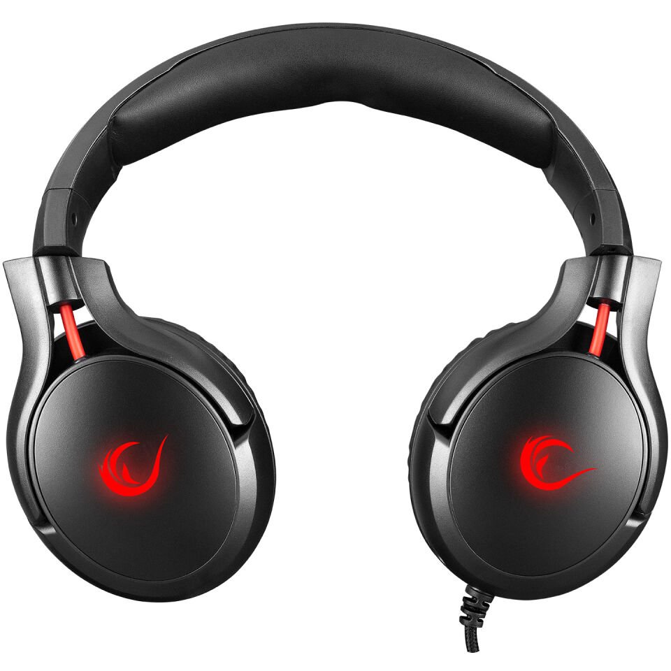 Rampage Rm-k57 Rowl Kırmızı Led Usb 7.1 Surround Mikrofonlu Oyuncu Kulaklığı