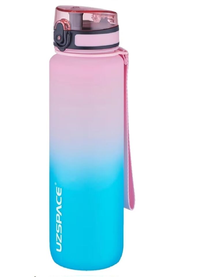 Uzspace Trıtan 800 Ml Matara Pembe-turkuaz 3053-4