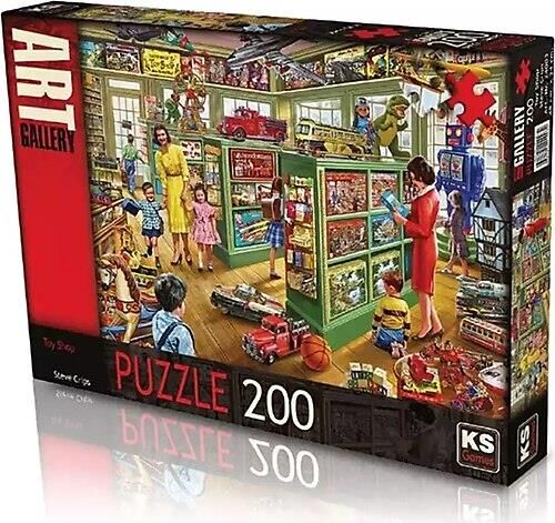 Ks Games Puzzle 200 Parça Toy Shop 24003
