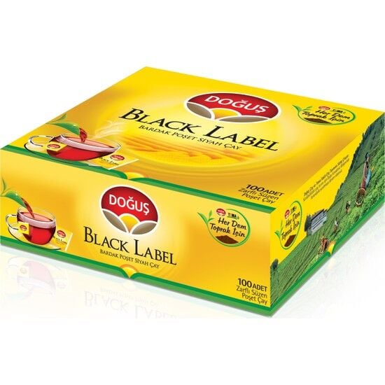 Doğuş Black Label Süzen Poşet Çay 100x2 Gr