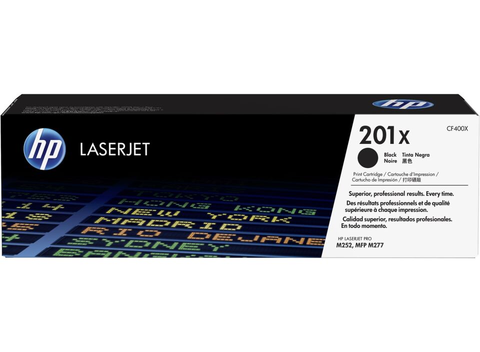 Hp 201x Black Siyah Yüksek Kapasite 2.800 Sayfa Toner Cf400x