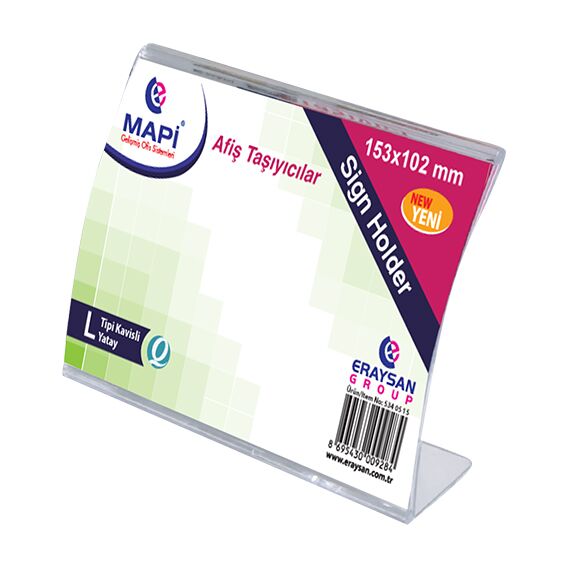 Mapi L Tipi Kavisli Flexi 102x153 Mm Yatay 5340515