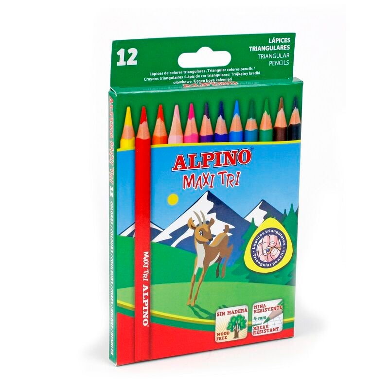 Alpino Kuru Boya 12'li Maxı Trı Al-2133