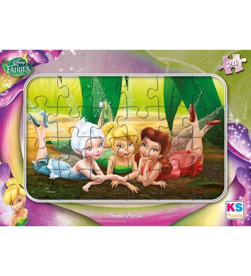 Ks Games Frame Puzzle 24 Parça Fairies Fa-704