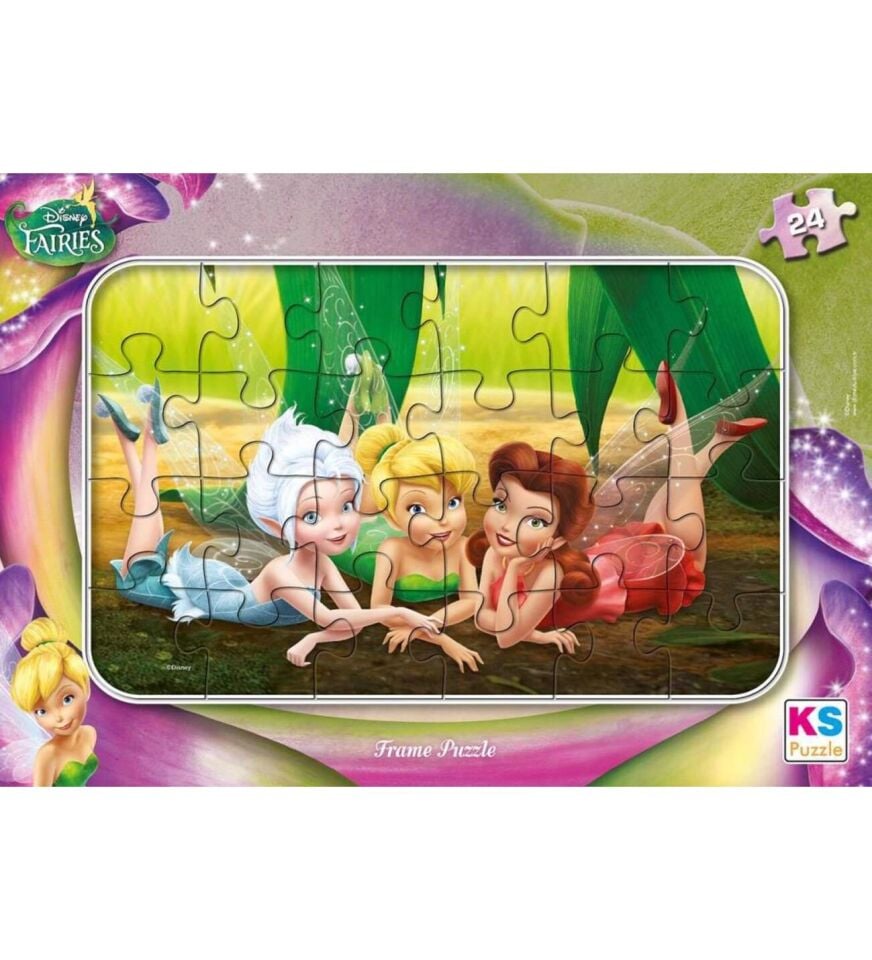 Ks Games Frame Puzzle 24 Parça Fairies Fa-704