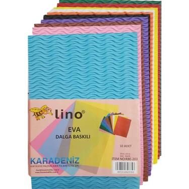 Lino Eva 20x30 Cm Dalga Baskılı 10'lu Rbe-203