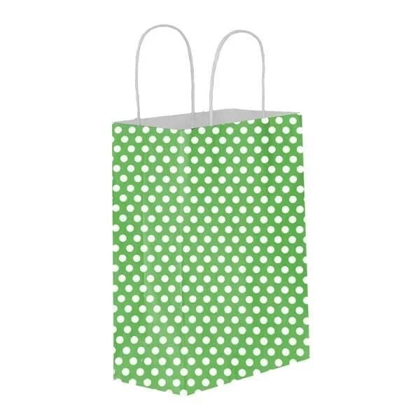 Umur Torba 12x25x30 Beyaz 90 Gr Yeşil Puantiyeli