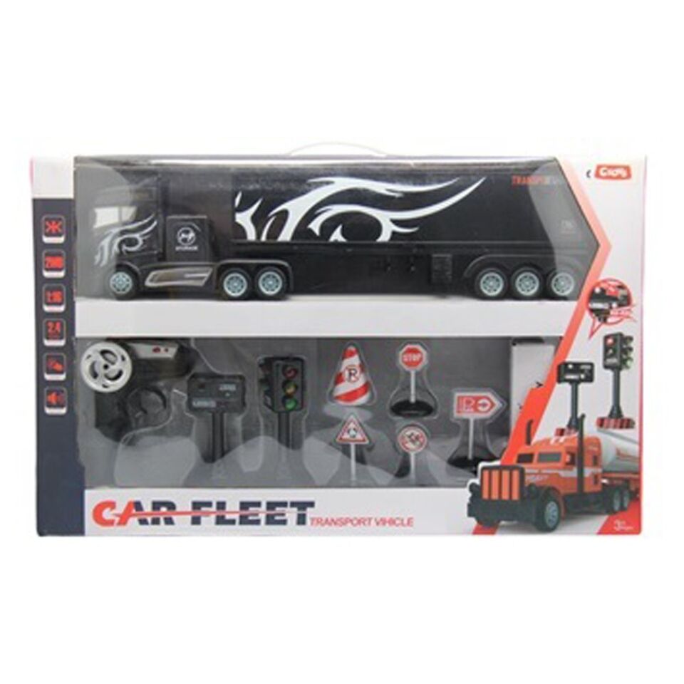 Ctoy Oyuncak Işıklı Ve Sesli Uzaktan Kumandalı Trafik Setli Tır Gm1926