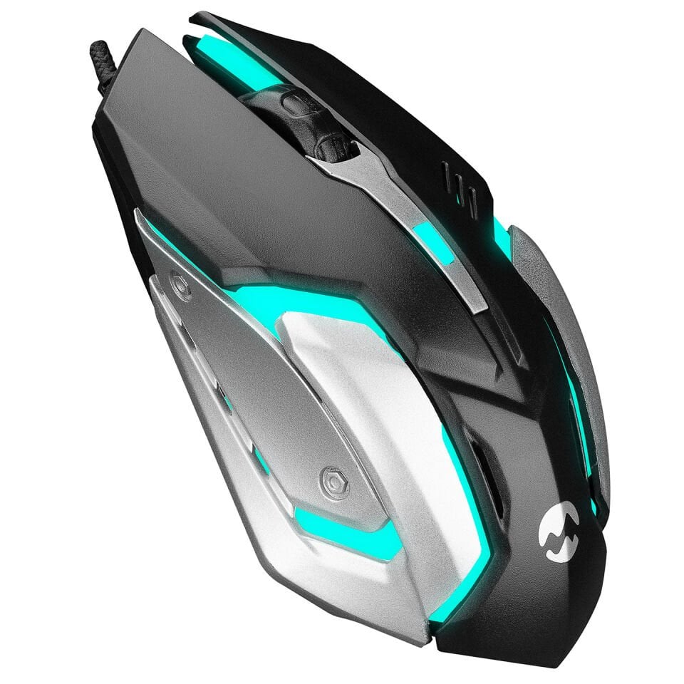 Everest Sm-g72 Usb Siyah-gümüş Işıklandırmalı Oyuncu Mouse
