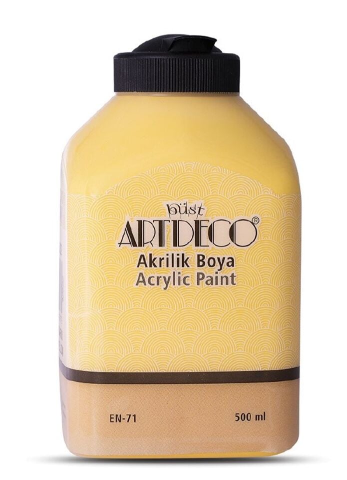 Artdeco Akrilik Boya 500ml Kanarya Sarısı 3032 Lv-y-070l-3032
